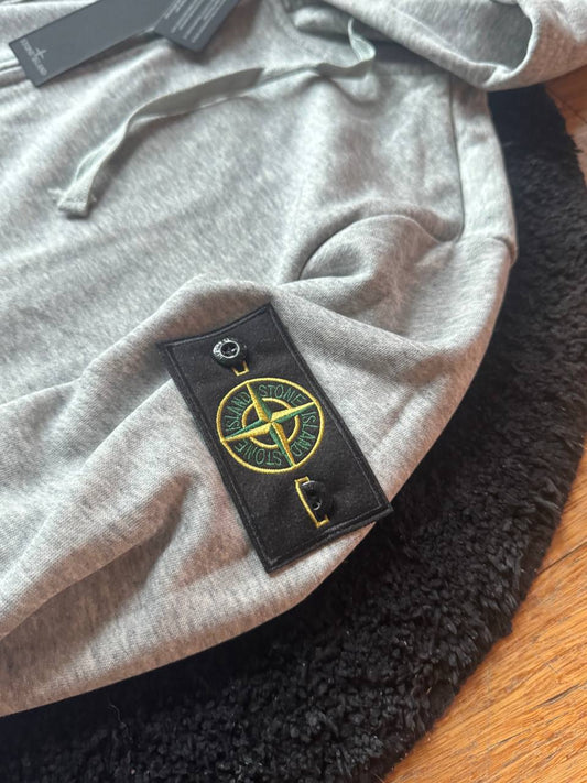 St0ne !sland Felpa zip grigia